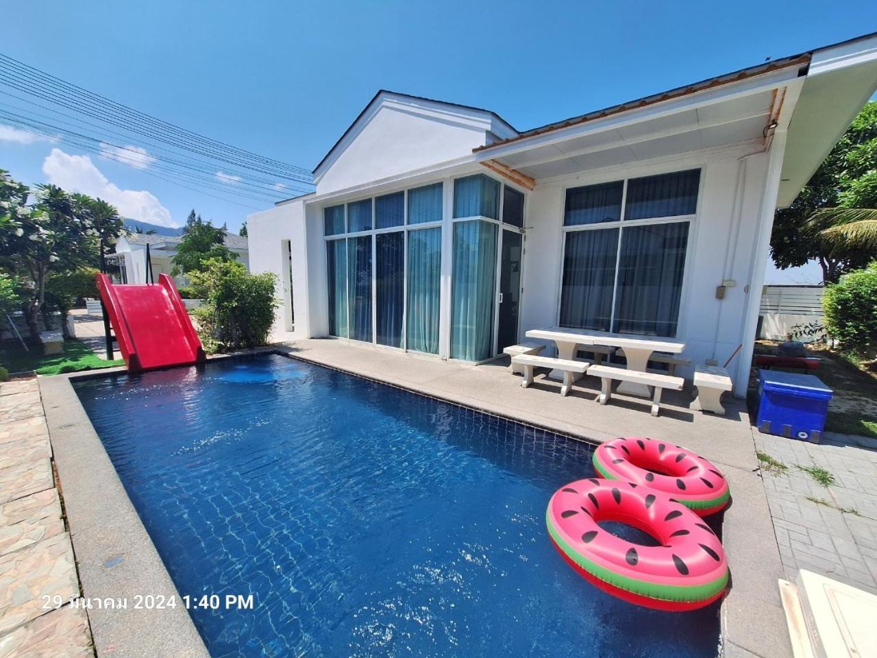 Beachtown Cha-Am Private Poolvilla From Beach 2Km Luaran gambar